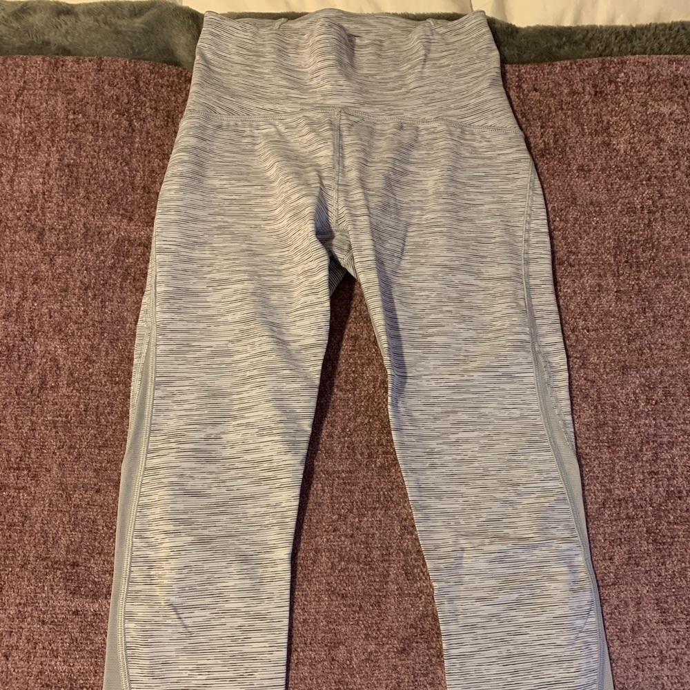 Lululemon wunder under crop high rise leggings